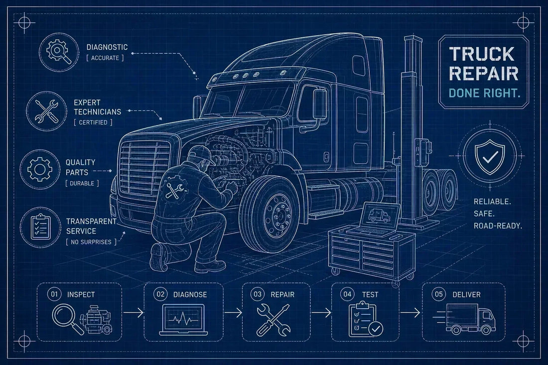 What to Expect From a Professional Truck Repair Service