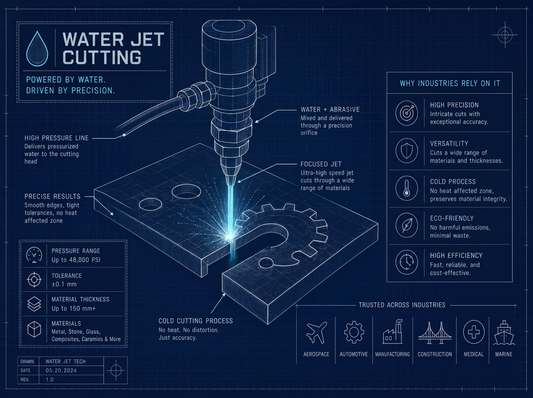 Water Jet Cutting: How It Works and Why It's the Preferred Precision Profile Cutting Method