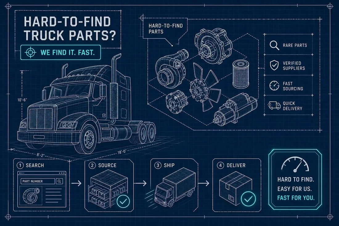 Where to Find Hard-to-Get Truck Parts Fast
