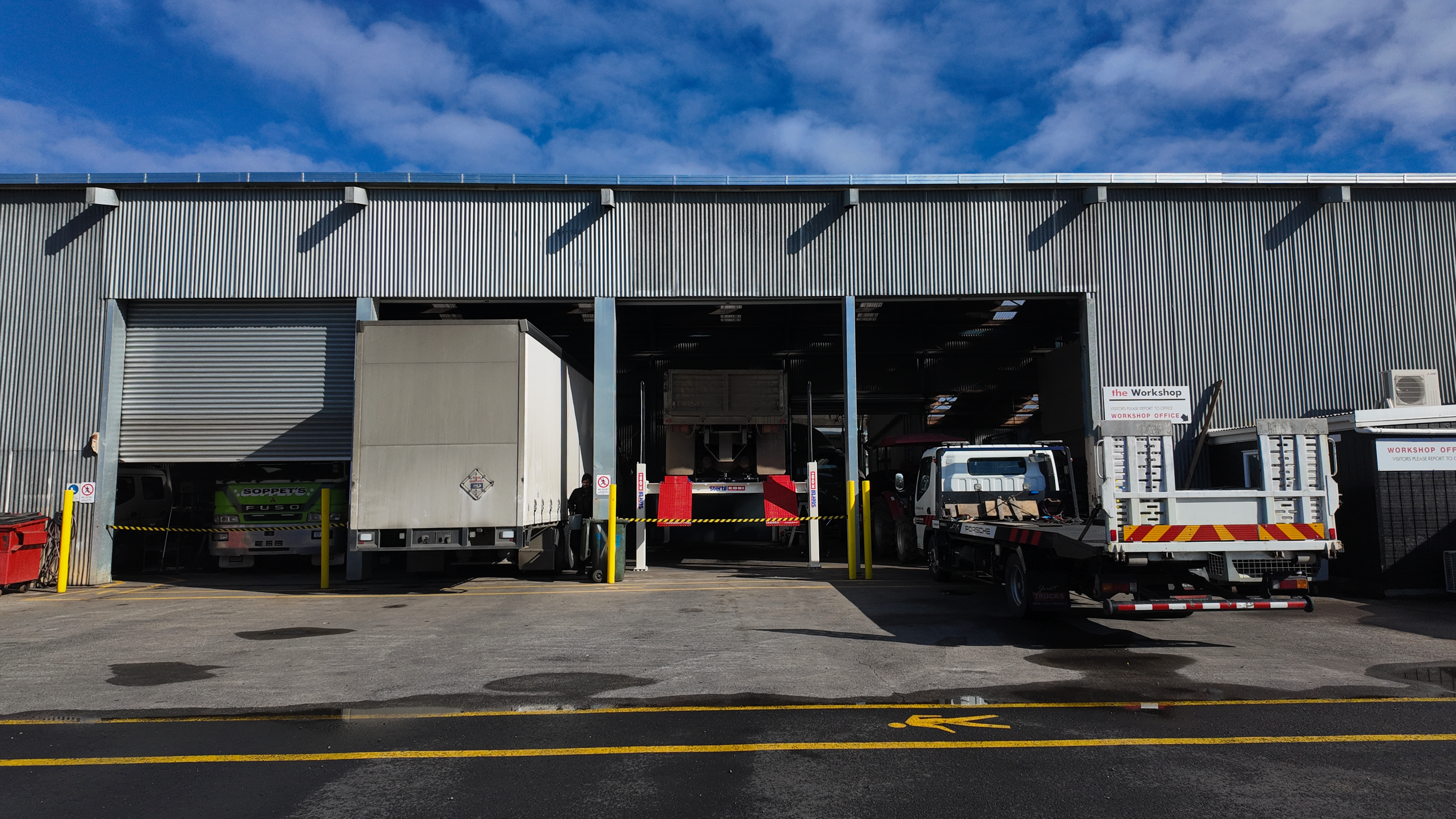 trucks workshop 1924 diesel yard pukekohe auckland