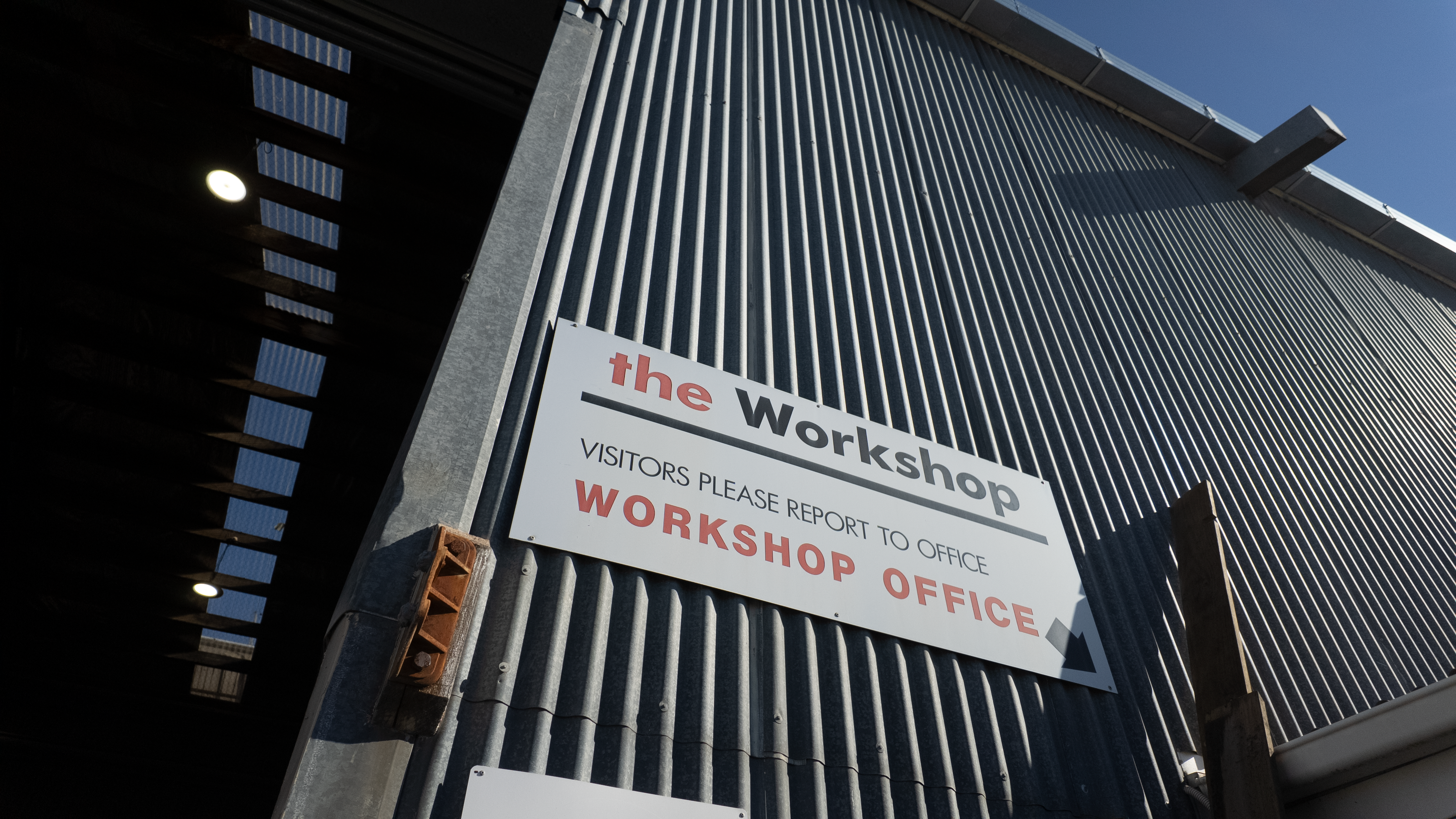 workshop 1924 office signage pukekohe auckland