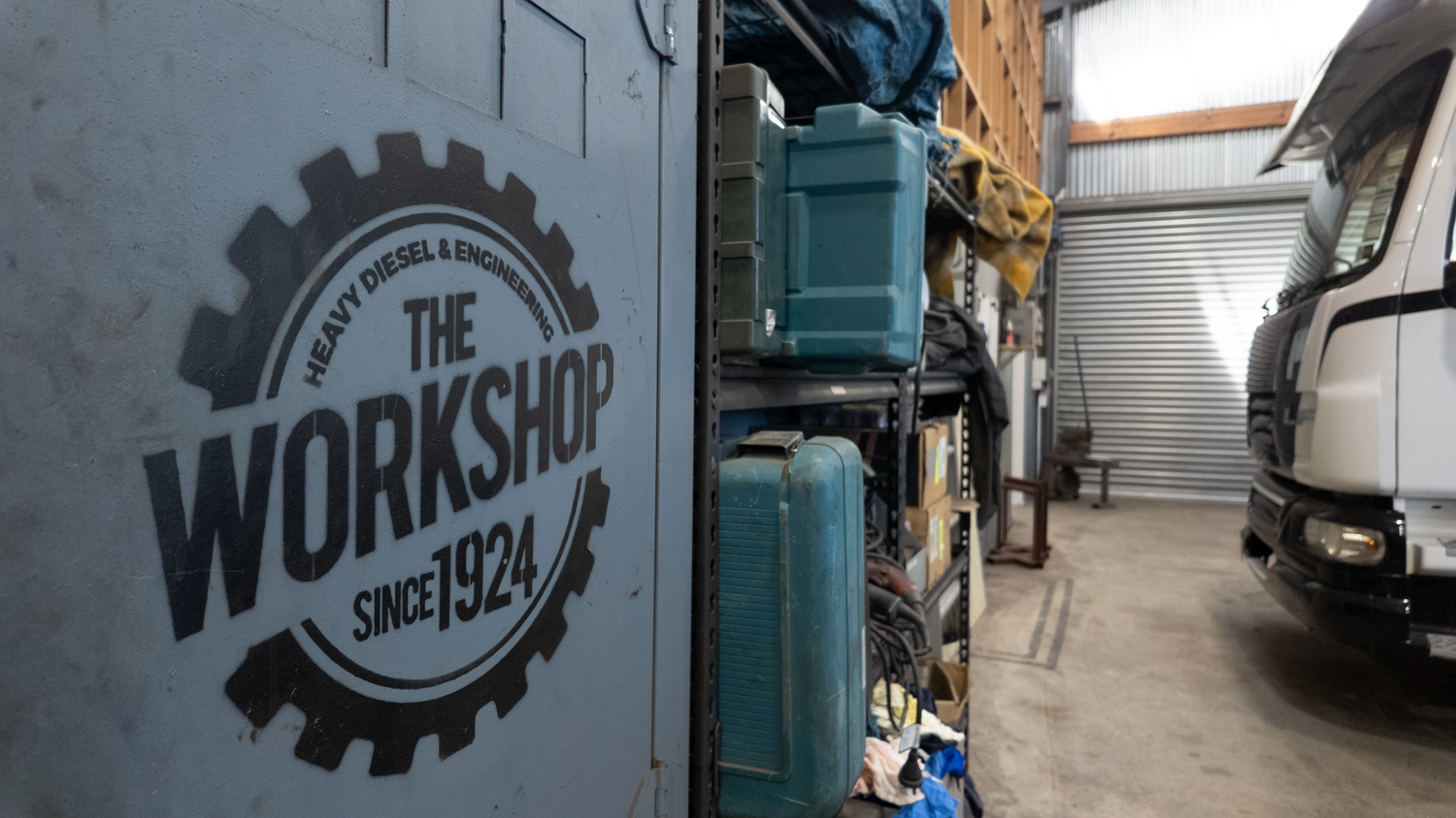 workshop 1924 logo engineering shed pukekohe auckland